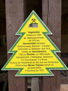 Geschichte der Mühle