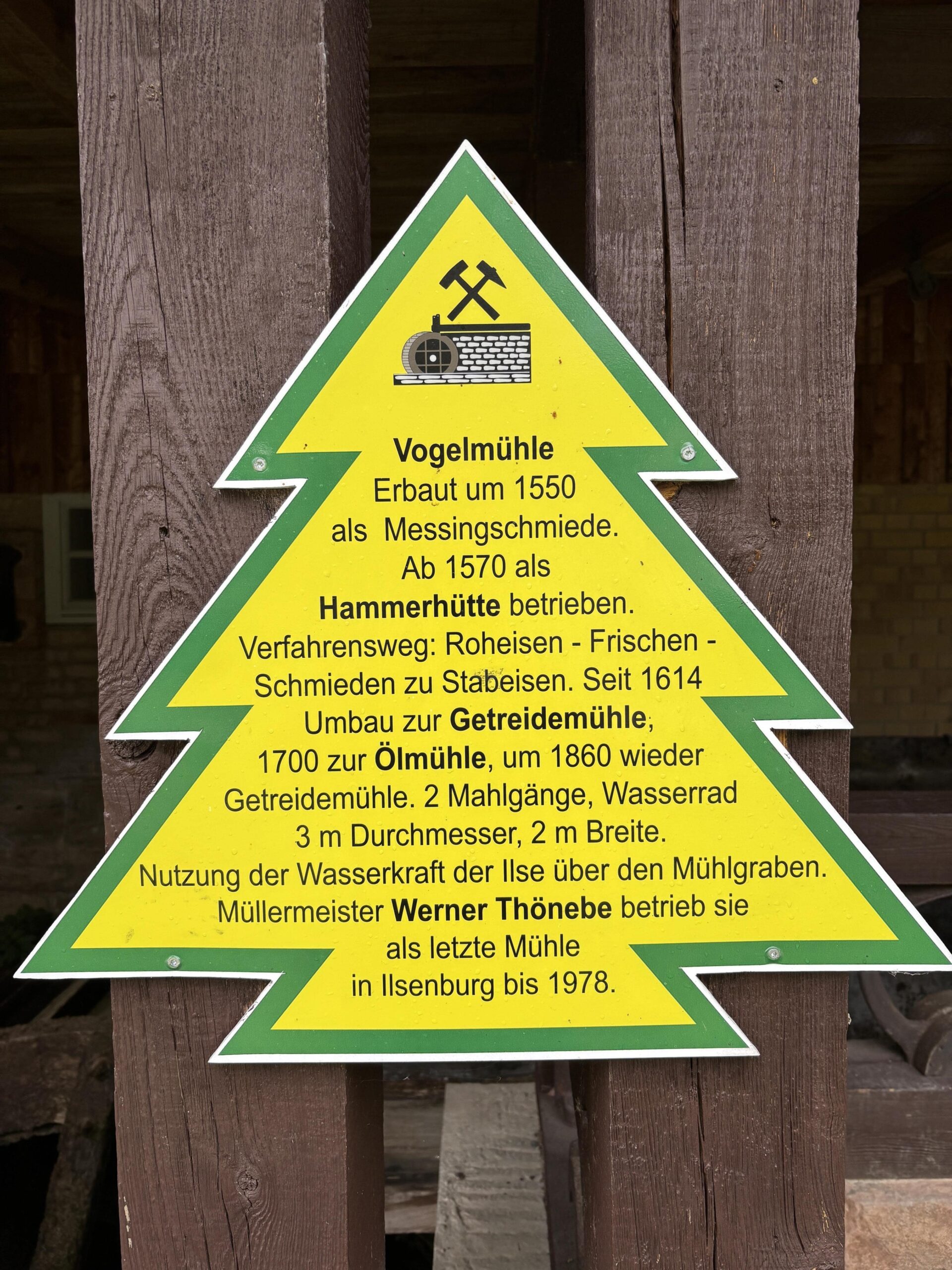 Geschichte der Mühle