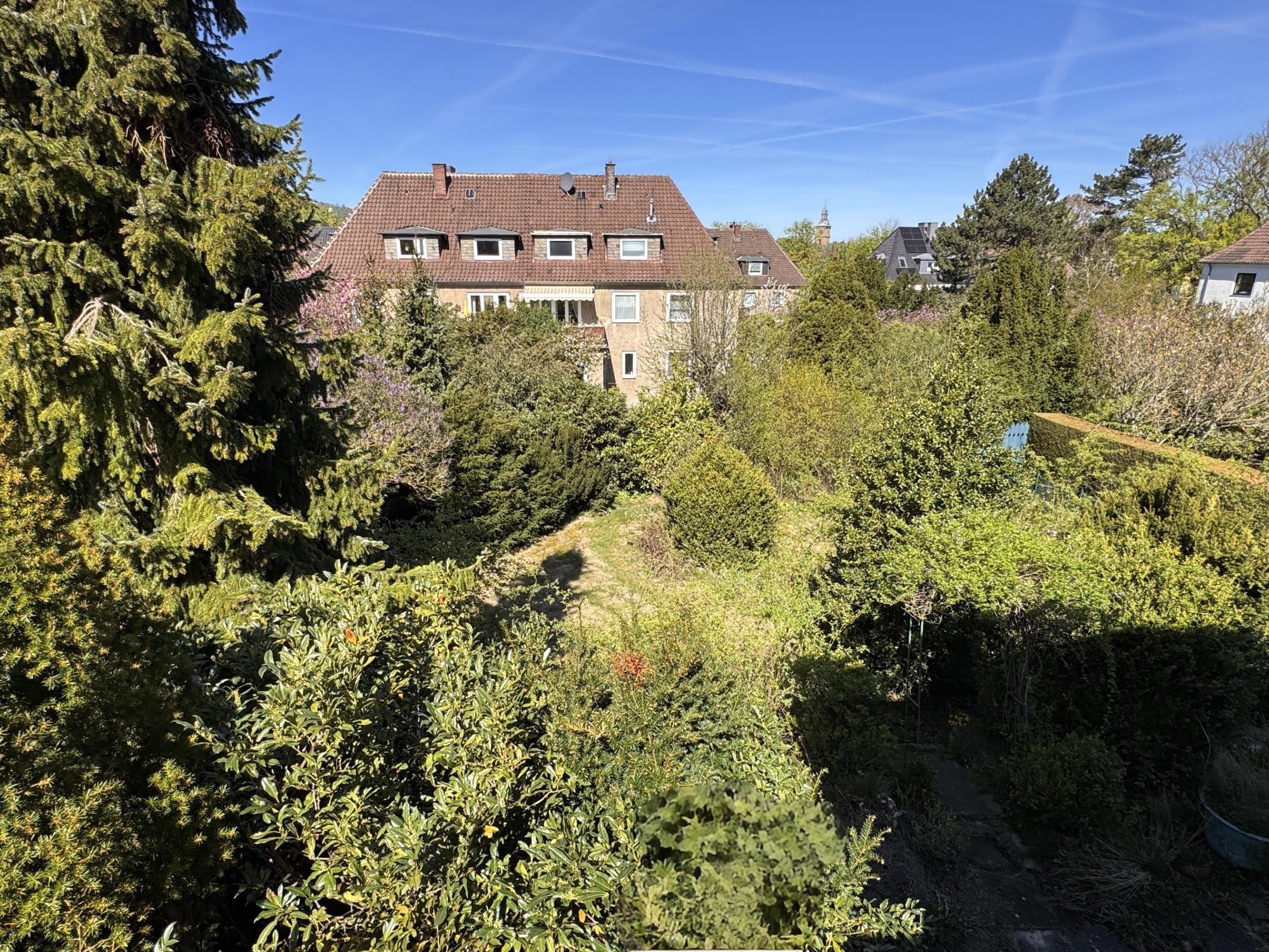Blick in den herrlichen Naturgarten